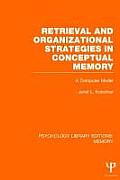 Retrieval and Organizational Strategies in Conceptual Memory (PLE: Memory): A Computer Model