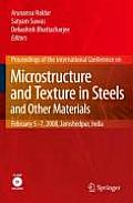 Microstructure and Texture in Steels: And Other Materials [With CDROM]