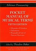 Schirmers Handy Book Of Musical Terms & Phrases