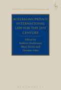 Australian Private International Law for the 21st Century,