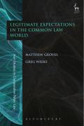 Legitimate Expectations in the Common Law World