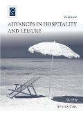 Advances in Hospitality and Leisure, Volume 6