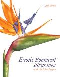 Exotic Botanical Illustration With the Eden Project