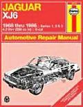 Jaguar XJ6 Repair Manual 1968 1986 Series 1 2 & 3