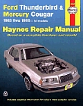 Ford Thunderbird & Mercury Cougar Repair Manual 1983 1988