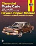 Chevrolet Monte Carlo 1970-88