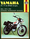 Yamaha XT Tt & Sr 500 Singles Owners Workshop Manual No 342 75 83
