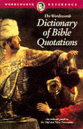 Dictionary Of Bible Quotations Wordswor