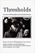 Thresholds Between Philosophy & Psychoth