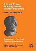 A Greek Prose Reading Course for Post-Beginners: Historiography: Thucydides: Events at Pylos and Sphacteria