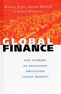 Global Finance New Thinking On Regulatin