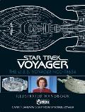 Star Trek The USS Voyager NCC 74656 Illustrated Handbook Plus Collectible Captain Janeways Ship from Star Trek Voyager