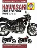 Kawasaki Zr550 & 750 Zephyr Fours Serv & Repair Manual 1990 97