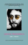 Lennon Remembers: The Full Rolling Stone Interviews from 1970