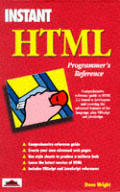 Instant Html For Programmers