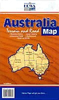 Australia Terrain & Road Map 3rd Edition