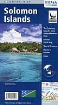 Solomon Islands Country Map