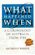 What Happened When A Chronology Of Austr