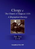 Clergy of the Church of England 1835 - Part Two: A Biographical Directory