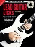 Lead Guitar Licks Book & CD For Beginner to Advanced Guitarists
