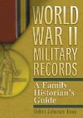 Wwii Military Records A Family Historian