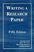 Writing A Research Paper 5th Edition