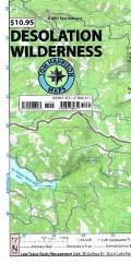 Desolation Wilderness Trail Map Waterproof Tearproof