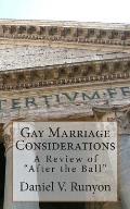 Gay Marriage Considerations: A Review of After the Ball