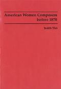 American Women Composers before 1870