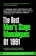 Best Mens Stage Monologues Of 1991