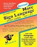Exambusters More Sign Language Study Cards A Whole Course in a Box
