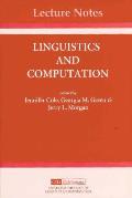 Linguistics and Computation, Volume 52