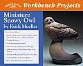 Miniature Snowy Owl Wildfowl Carving Magazine Workbench Projects