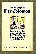 The Sayings of Mrs. Solomon
