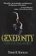 Generosity: Virtue in the Civil Society