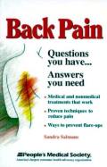Back Pain Questions You Have Answer