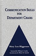 Communication Skills for Department Chairs