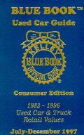 Kelley Blue Book July To December 1997
