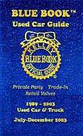 Kelley Blue Book Jul Dec 2003 Consumer