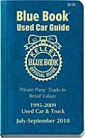 Kelley Blue Book Used Car Guide: 1995-2009 Models, Consumer Edition (Kelley Blue Book Used Car Guide)