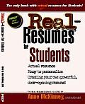Real Resumes For Students