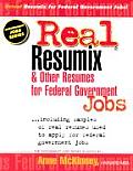 Real Resumix & Other Resumes For Governm