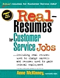 Real Resumes For Customer Service Jobs