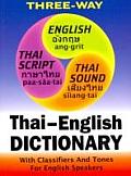 New Three Way Thai English Dictionary