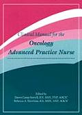 Clinical manual for the oncology advanced practice nurse