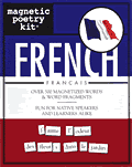 French Magnetic Poetry Kit