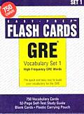 GRE Vocabulary Set 1 High Frequency GRE Words With 24 Page Study GuideWith 25 Blank CardsWith Carrying Pouch