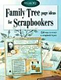 Family Tree Page Ideas For Scrapbookers