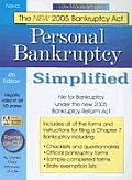 Personal Bankruptcy Simplified 4th Edition