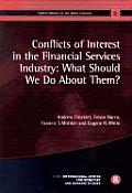Conflicts of Interest in the Financial Services Industry: What Should We Do about Them?